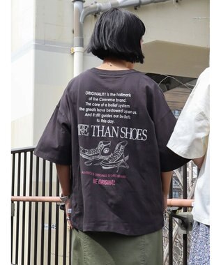 AMERICAN HOLIC ロゴカットプルオーバー／ＣＯＮＶＥＲＳＥ Charcoal Gray