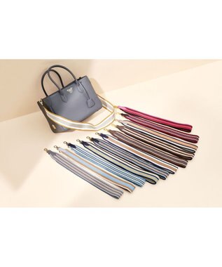 A.D.M.J. 【別売り】イタリアンテープショルダーストラップ(レギュラー/107cm) BORDEAUX/SHIKKOKU