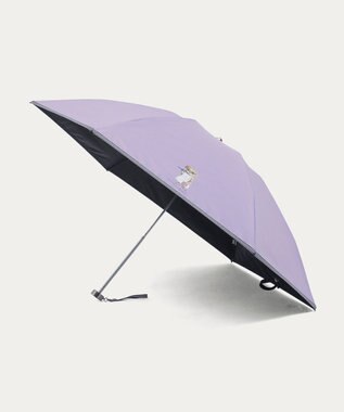 MOONBAT 【遮光率100％/遮熱/UV/軽量】POLO RALPH LAUREN（ポロ ラルフローレン）晴雨兼用日傘  ポロベア 折りたたみ傘 ラベンダー