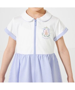 Chacott ジップアップワンピース ヒヤシンス