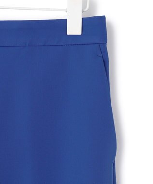 ICB 【洗える】 Peツイルダウンファブリック ワイドパンツ ロイヤルブルー系