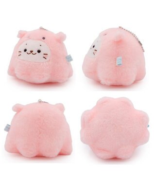 Mother garden しろたん ふわふわ キーホルダー 《メンダコ》 単品 メンダコ