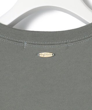 23区 【洗える】コットンテリー ロゴ スウェット モスグリーン系