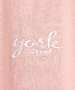 J.PRESS YORK STREET 【WOMEN】ベーシックロゴ Tシャツ ピンク系