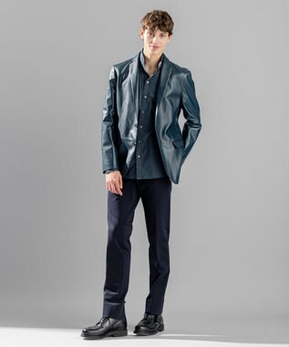 JOSEPH HOMME コンプレッションジャージー / CITY ネイビー系