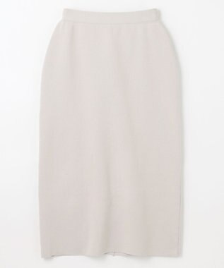 ANY ミラノリブニットスカート グレージュ