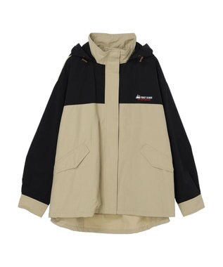 AMERICAN HOLIC ＦＩＲＳＴ　ＤＯＷＮ　バックフレアマウンテンパーカー Beige