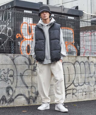 WEGO ピグメントロゴスウェットパンツ キナリ