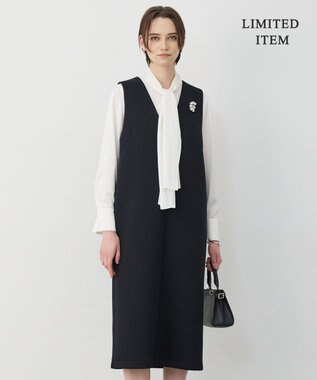 ICB L 【WEB限定】ソフトダンボール ジャンパースカートワンピース