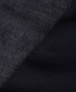 23区 【先行予約】シャイニーシアーニット ジップアップ パーカー ネイビー系