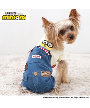  ミニオン ボブ　パンツつなぎ 《オーバーオール 風》 小型犬