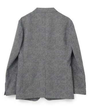 JOSEPH HOMME 新型・新柄【洗える/ストレッチ/シワになりにくい/セットアップ対応可】クールドッツストレッチ 　ジャケット ライトグレー系