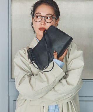 MORROW by thank 【石岡真実コラボ】NOAH ショルダーバッグ ブラック