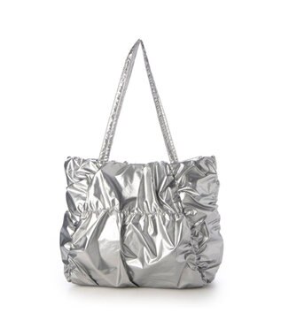 UNBILLION カシュカシュ cachecache / シャーリングトートバッグ シルバー