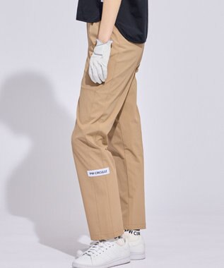 PW CIRCULUS 【WOMEN】ストレートパンツ ゴルフウェア レディース ベージュ系
