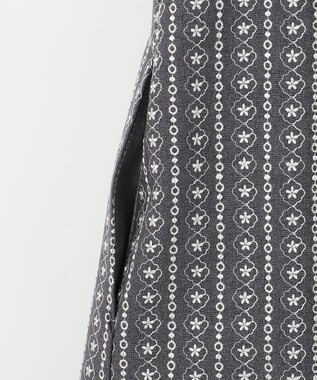 TOCCA 【洗える！】ICON BORDER ドレス ライトグレー系7