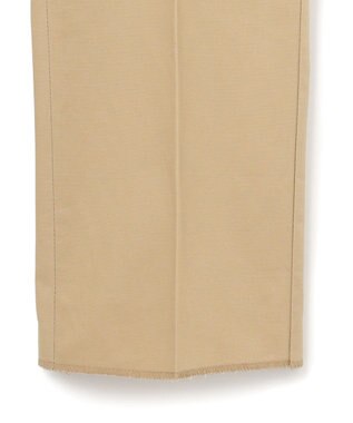 J.PRESS MEN 洗練されたデザインと機能性【ストレッチ】トリコチン ステムテーパード パンツ ベージュ系