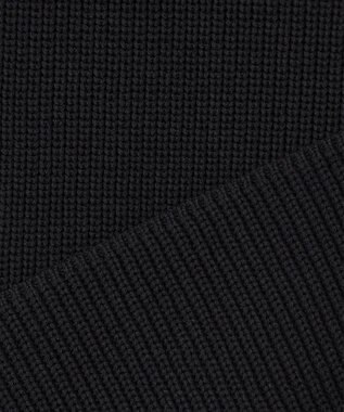 23区 【洗える】コットンポリエステルリリヤーン ニットベスト ネイビー系