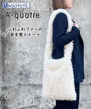 ROOTOTE 1341【A4サイズ収納】LT.A4アーキャトル.モケショルダー-A 03：アイボリー