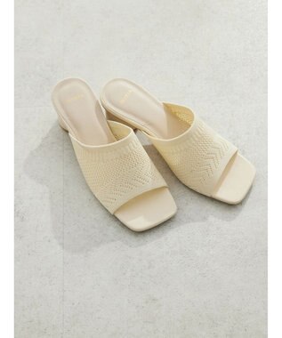 Green Parks ・ｍｉｎｉａ　ニットミュールサンダル