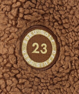 23区GOLF 【WOMEN】ボアベスト キャメル系