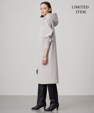 ICB 【WEB限定・洗える】ソフトダンボール フーディワンピース トープ系