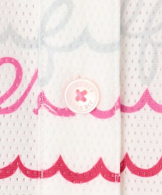 23区GOLF 【WOMEN】ウェーブロゴプリントノースリーブシャツ ピンク系5