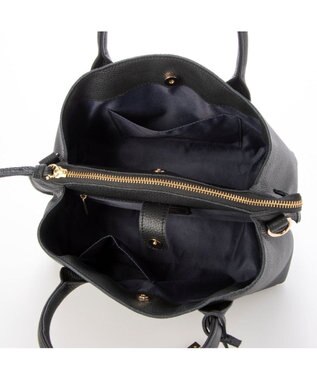 UNBILLION ペルケ perche / WEB直営限定・牛革ユーティリティ・2wayトートバッグS ブラック