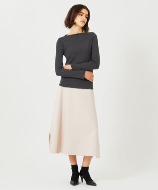 BEIGE， FORD / ボートネックトップス C.Gray