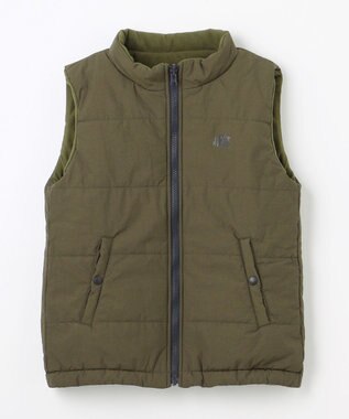 J.PRESS KIDS 【140-170cm】リバーシブル ベスト カーキ系
