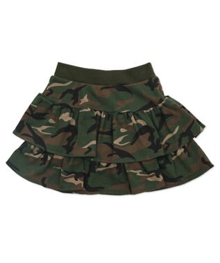 WEGO スウェットフリルスカパン 柄1