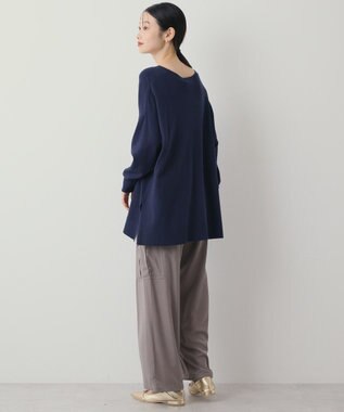 AMERICAN HOLIC バイパチロングニットプルオーバー Navy