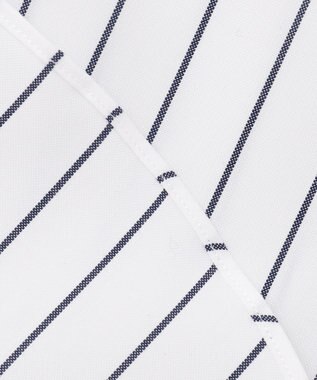 J.PRESS MEN 【WEB・一部店舗限定】【PREMIUM PLEATS / 形態安定】スーピマコットンホールドストライプ シャツ / ワイドカラー ネイビー系2