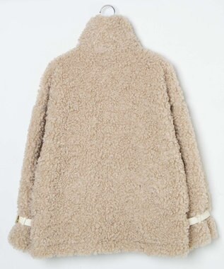 WEGO ボアフライトジャケット ライトベージュ