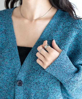 WEGO ミックスカラースポンジカーデ ブルー