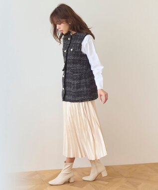 Feroux 【洗える】プリントＴシャツ ホワイト系