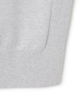 uncrave スウェットライクニット ヘンリーネックトップス TOPグレー