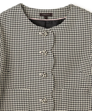 TOCCA 【百田夏菜子さん着用】【消臭】BABY SCALLOP 千鳥柄ジャケット ブラック系5