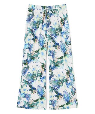 San-ai Resort（三愛水着楽園） ロングパンツ　M　【San-ai Resort（サンアイリゾート）】 ホワイト