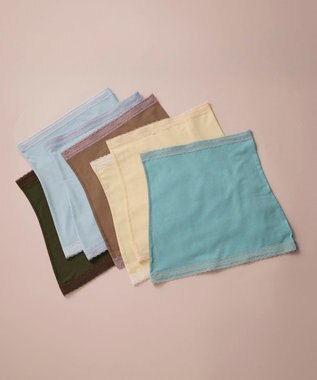 une nana cool 綿混薄手ハラマキ ターコイズブルー