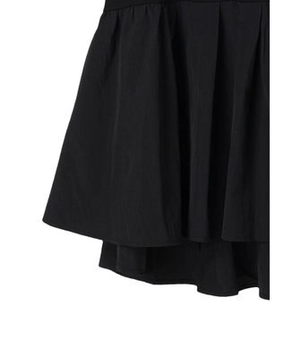 earth music&ecology 異素材チュニックカットソー Black