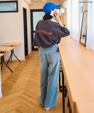 AMERICAN HOLIC Pizza Planet Tシャツ Charcoal Gray