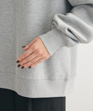 Green Parks 裏起毛アソートロゴプルオーバー Gray Mixture