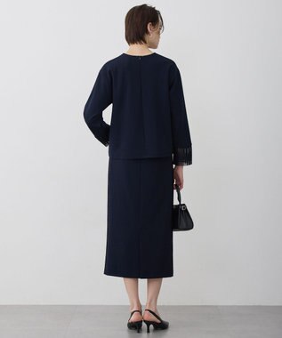 ICB L 【先行予約】 レースコンビジャージー トップス ネイビー