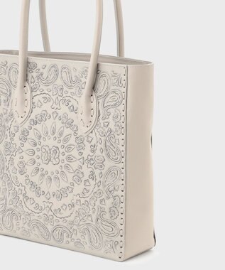 GRACE CONTINENTAL  PaisleyTote グレー