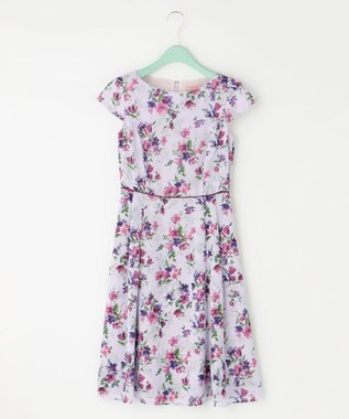 TOCCA 【洗える！】WATERCOLOR HARMONY ドレス ライラック系