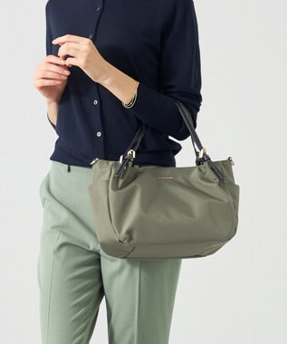 LA BAGAGERIE ポリエステルキャンバス　2WAYミニトート グレー