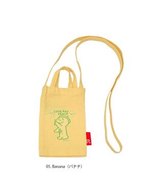 ROOTOTE 6833【直営限定:ミスターフレンドリー】FR.リサイクルコットン.サコッシュ 05：バナナ