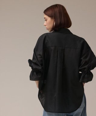 GRACE CONTINENTAL ドルマンシャツ ブラック