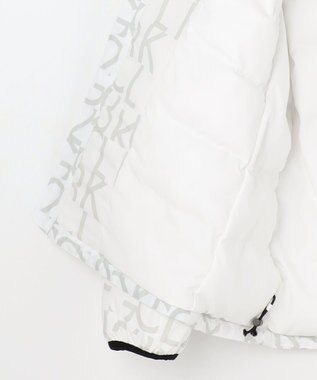 23区GOLF 【MEN】ロゴグラフィック中綿ブルゾン ホワイト系5